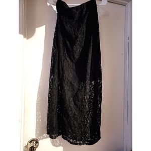 Faded Glory Lace Maxi Skirt